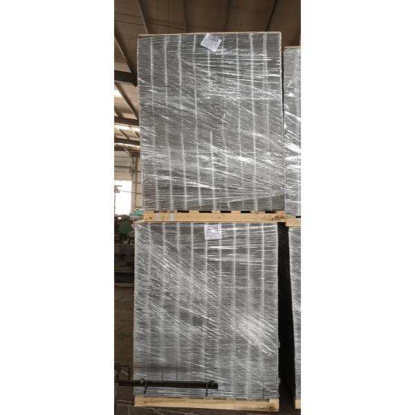 Powder Coated Welded Wire Mesh , Hot Dipped Galvanized Wire Fence Panels Black