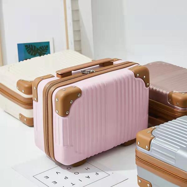 Multilayer Cosmetic Luggage Case 20L With Retractable Handle