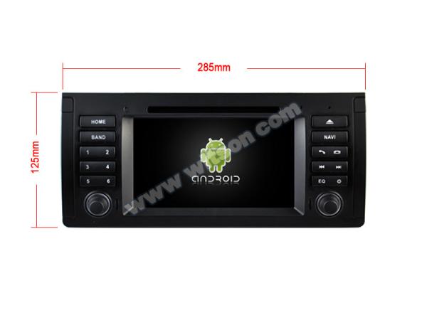 7 polegadas de tela BMW Car Stereo Para E39 M5 1995-2003 E53 X5 2000-2007 Android Car DVD GPS Multimédia