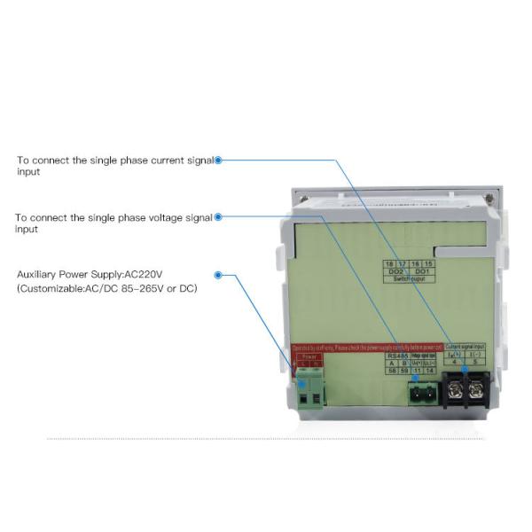 Factory Price Optical Zigbee Power Meter 96*96mm RH-P31 Digital Single Phase Active Power Meter