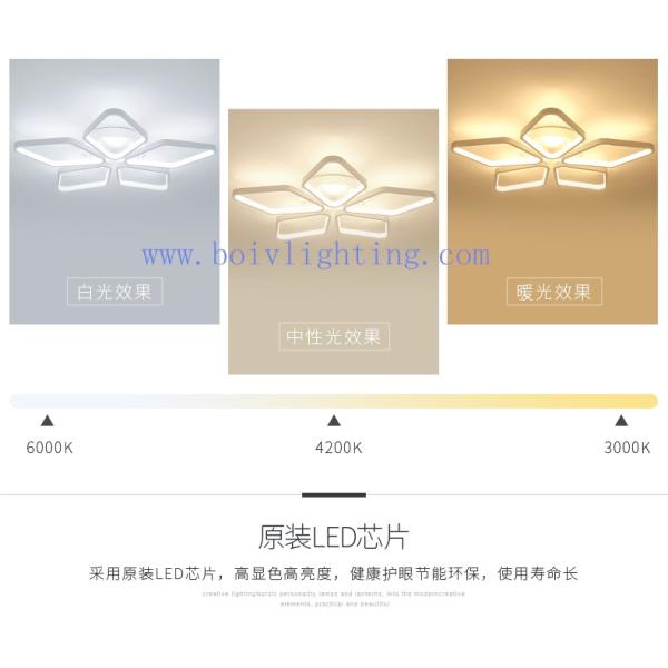Good Ceiling Lamps For China LED Lighting 510*510*90MM Black Or White Color