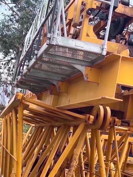 Cran de tour Zoomlion 20 tonnes Capacité de levage et conception avec certification ISO9001