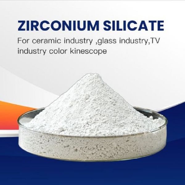 Factory Price 65% Zrsio4 Fine Powder Zirconium Silicate Zircon Flour 325 Mesh Silicate Zirconium For Foundry Coating Casting