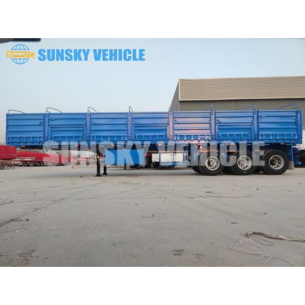 Grain Semi Trailer Dropside Semi Trailer 40FT Side Wall Semi Trailer