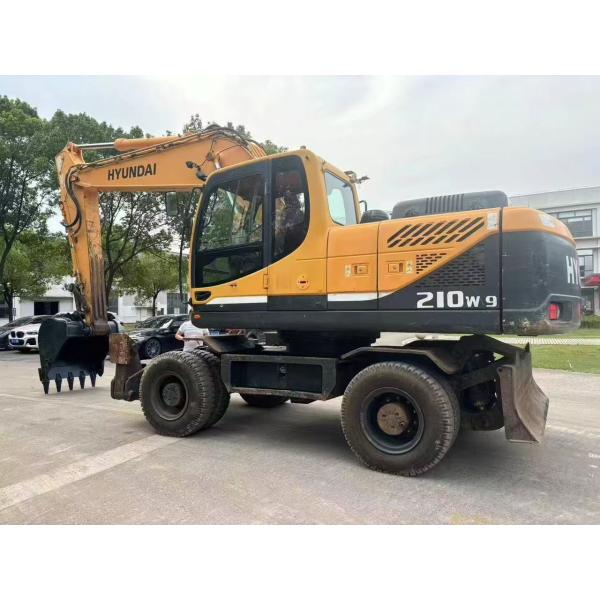 Used Hyundai R210W-9 Wheel Excavator In Excellent Condition/Used Wheel Excavator For Sale