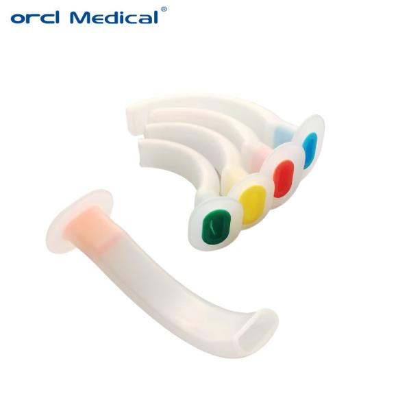 Produto veterinário estéril Guedel OPA Produtor por grosso de vias respiratórias orofaríngeas com código de cores
