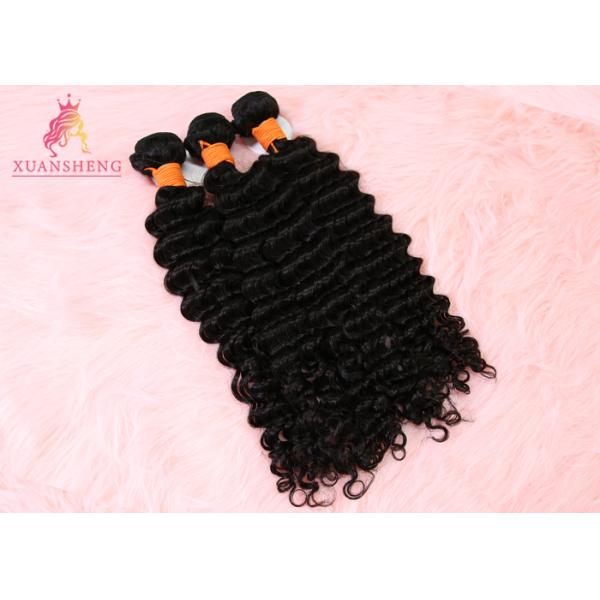 Virgin Malaysian Human Hair Weave With Thick Bottom Tangle Free Healthy