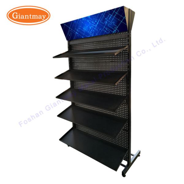 Metal Pegboard Shelves for Sale Retail Shop Store Rack Product Display
