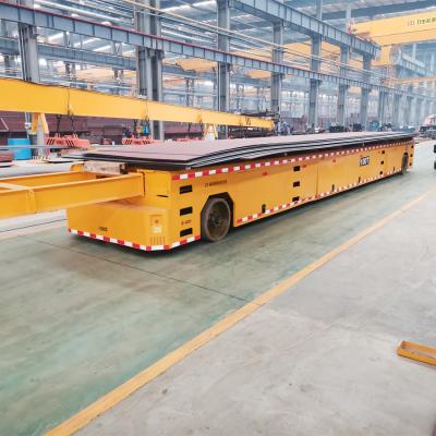 Heavy 80T Transport Platform Lithium Battery Transfer Cart
