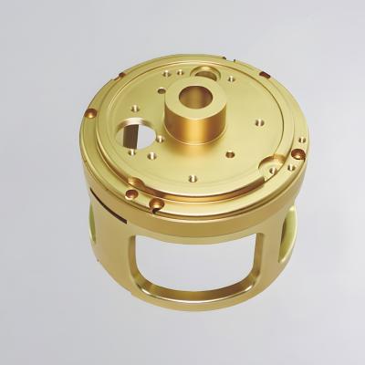 High Precision CNC Titanium Machining Parts Brass Copper
