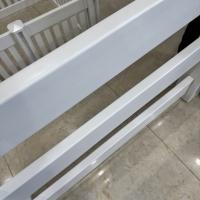 White Vinyl Horse Fence 1.5m High PVC With High Temp Resistance
