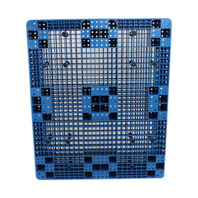 O HDPE perfurou o azul plástico Nestable 6 Ton Static Load das páletes