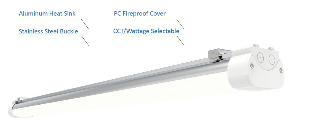 Света Dimmable СИД IP65 Triproof линейные для фабрики еды