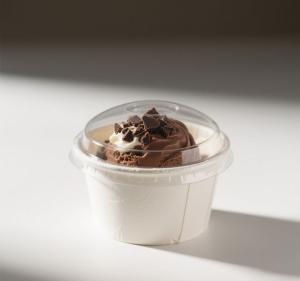 8oz 12oz 18oz Recycled Paper Ice Cream Cup Frozen Yogurt Paper Bowl