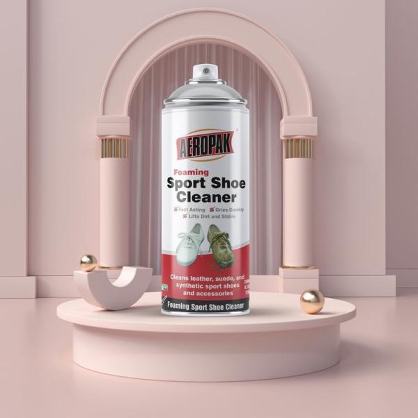 Брызги уборщика ботинка спорта Aeropak 200ml пенясь поднимают грязь