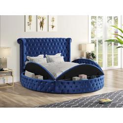 wholesale upholstered platform black fabric storage wooden double full twin king queen size bed frame modern with storag