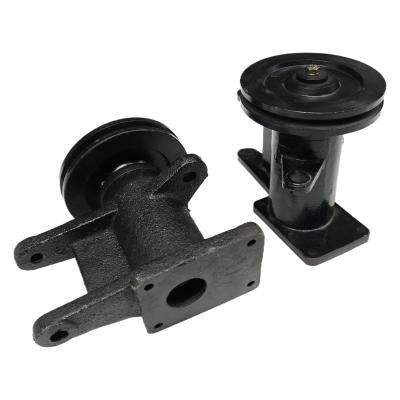 Accessoires pour véhicules sanitaires: assemblage de boîtier de pompe à huile (adapte à la pompe à huile à poulie de la ceinture motrice des camions de lavage/nettoyage)