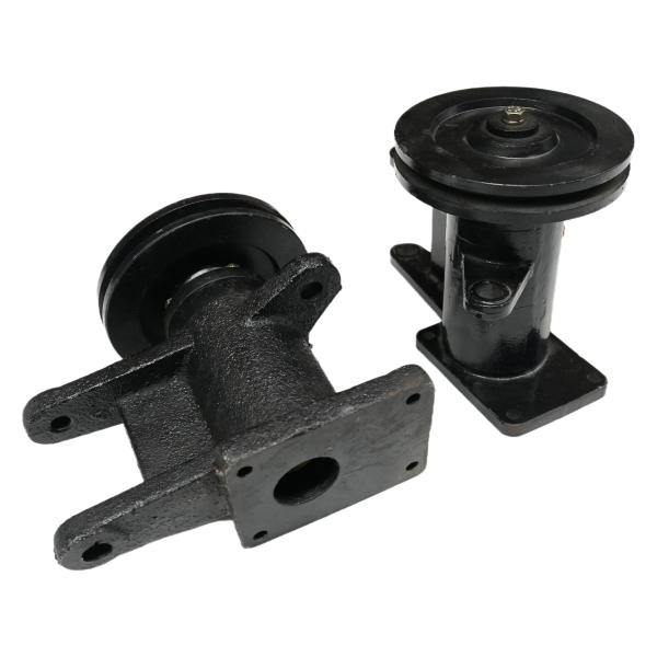 Accessoires pour véhicules sanitaires: assemblage de boîtier de pompe à huile (adapte à la pompe à huile à poulie de la ceinture motrice des camions de lavage/nettoyage)
