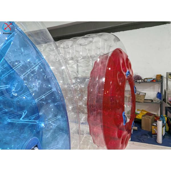 Commercial Pvc Roller Tube Outdoor Roller Ball Game Inflatable Body Zorb Ball