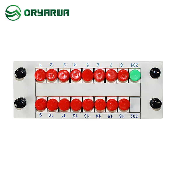 Материал ABS Splitter PLC кассеты оптического волокна FC UPC 1x16 для FTTH