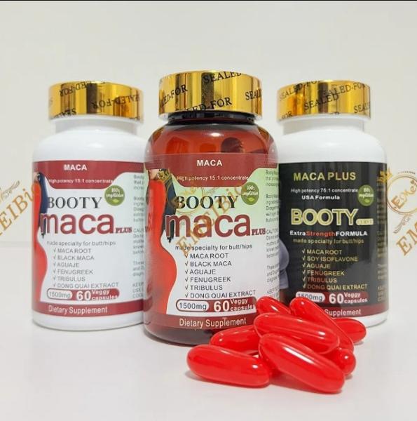 Booty Curve Butt Enlargement Capsules Butt And Hip Enlargement Organic Maca Capsules