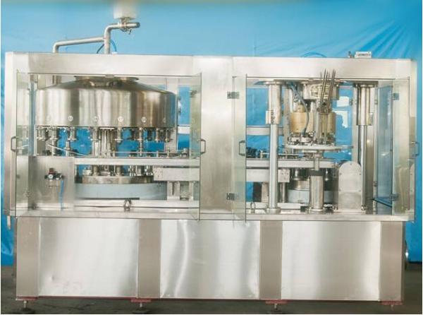 Multi Head Food Filling Machine Aluminum Pop Can Beverage Filling Equipment