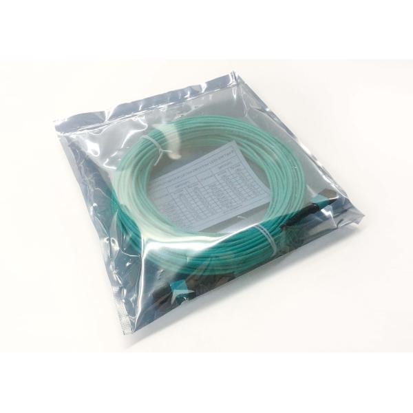 MPOP-16 16fo 24fo Low IL Optical Fiber 50/125 OM4 MPO MTP-16 Optical Fiber Trunk Patch Cord