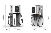 Pedestal Mount Public EV Charging Stations IP54 IK10 40kW