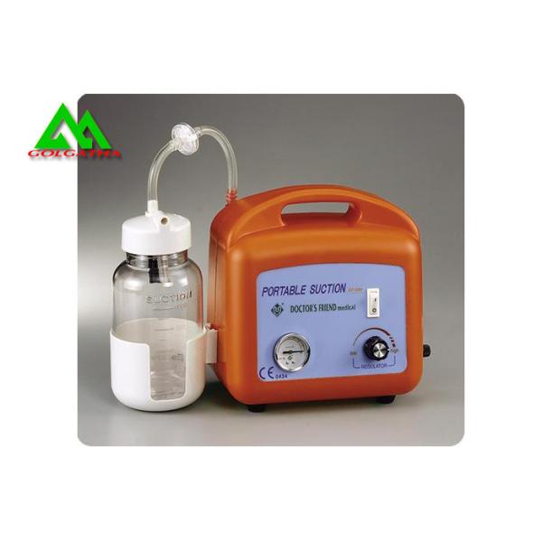 CE ISO Portable Suction Pump Medical Use , First Aid Aspirator Unit