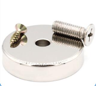 High Pulling Force Countersunk Neodymium Disc Magnets N52 with Composite NdFeB Material
