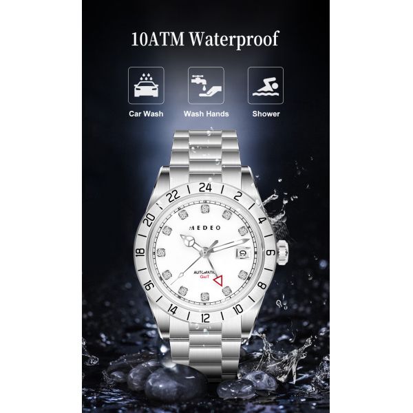 Men's Mechanical Watch · Water Resistant Luminous Diving Watch