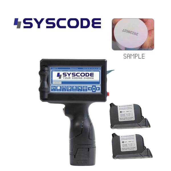 Convenient Industrial Handheld Printer Metal And Plastic Packaging Hand Jet Printer