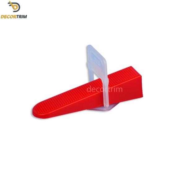 Plasitc Ceramic Floor Tile Leveling Clips 1mm 1.5mm 2mm Thickness