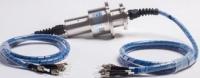 Bague collectrice électrique de fibre de la vitesse de rotation 150 compatible avec des protocoles de bus de données