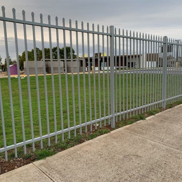 Galvanized Steel Wrought Iron Fence Panels Swimming Pool Garden Protection