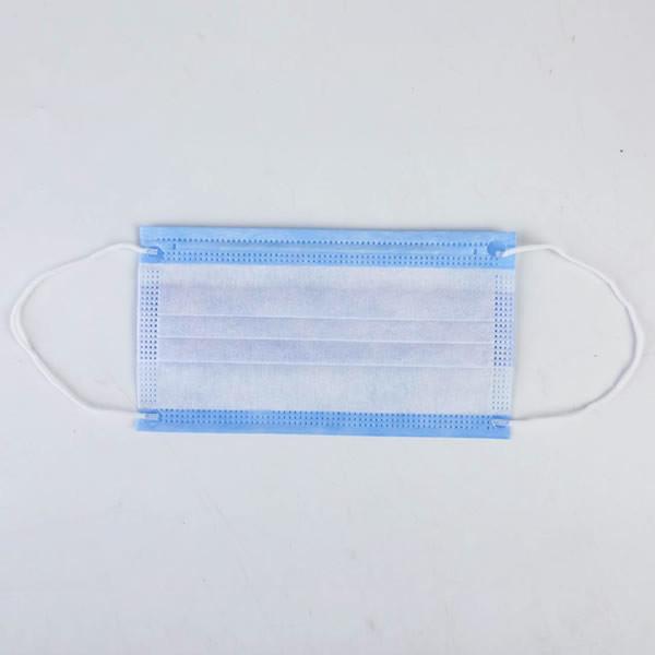 Anti Virus Medical Face Mask Surgical Disposable 3 Ply Nonwoven Fabric
