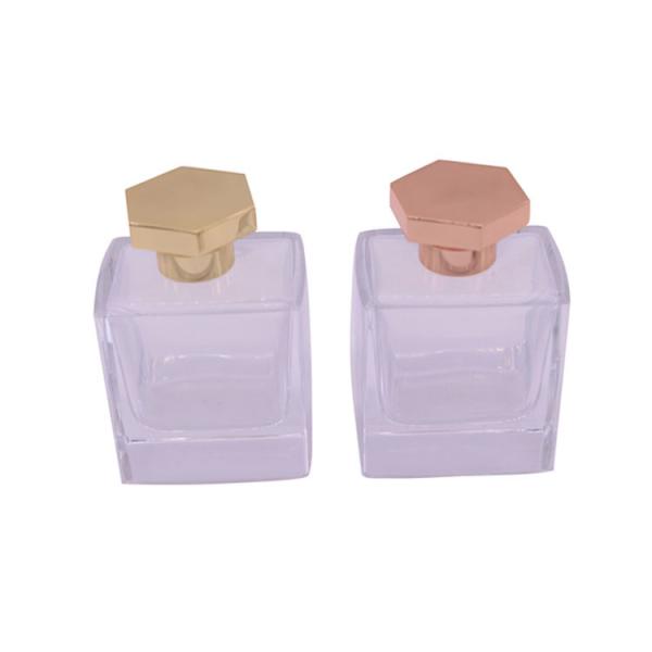 Hexagonal Luxury Perfume Cover Of Fea 15 Perfume Glass Bottle