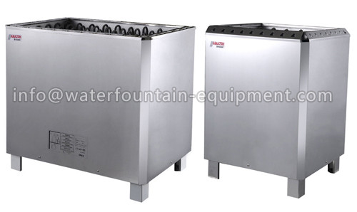 Ground - Mounted Stainless Steel Sauna Heater , Commercial Use Portable Sauna Heater