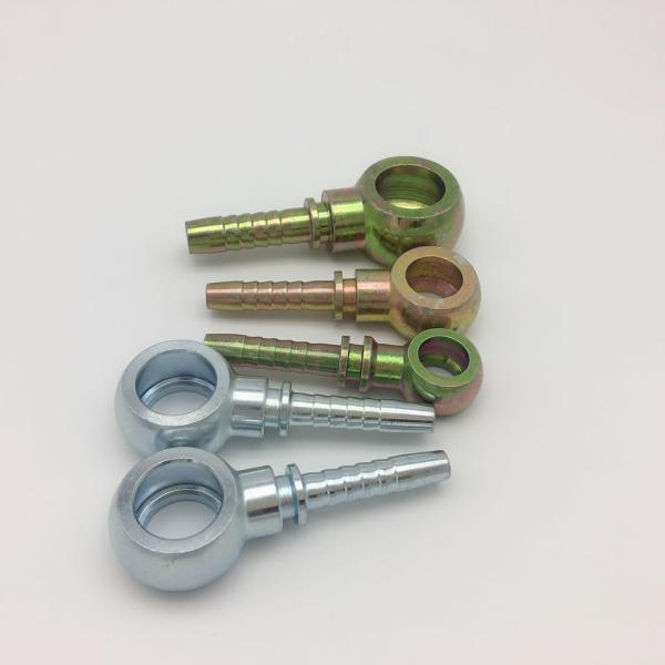 Thread High Pressure Bsp Hose Fittings Trivalent Zinc Plated