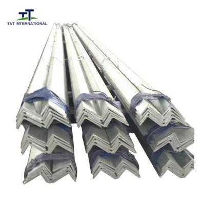 Antirusted Painting Galvanized Steel Angle Cut Ro Size High Tensile Strength