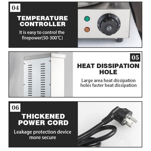 Автоматический класс Автоматическая электрическая вертикальная ротиссирная машина для изготовления шавармы
