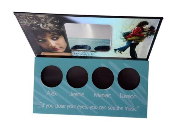 Individual Deluxe Rigid Makeup Gift Box , Beautiful Packaging Perfume Boxes