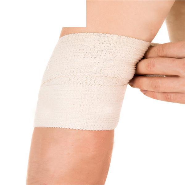 Sterile 10CMX4.5M Medical Elastic Bandages With Two Clips