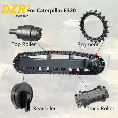 Whole Undercarriage Set For CAT E320 All Series Top Track Roller Idler Sprocket Segment  For Undercarriage Spare Parts