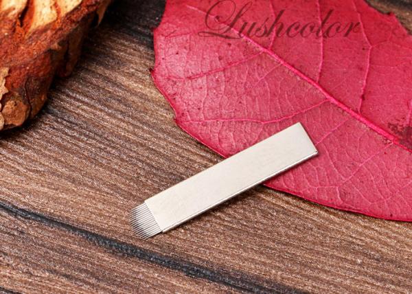 0.20mm Silver Semi Permanent Makeup And Tattoo Hard Blade For Microshading And Fogging