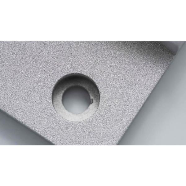 Bending Aluminum Sheet Metal Sandblasting Parts Black Battery Box Stamping Parts