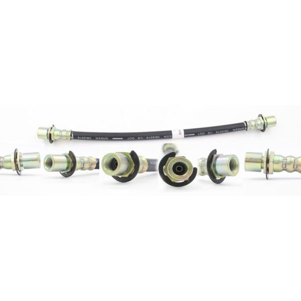 hot sale DOT SAE J1401 certificated hydraulic Rubber brake hose with two PVA reinforcement