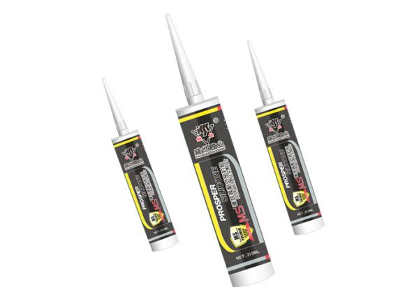 600 ML White MS Polymer Glue , Outdoor Window Sealant Environment Friendly