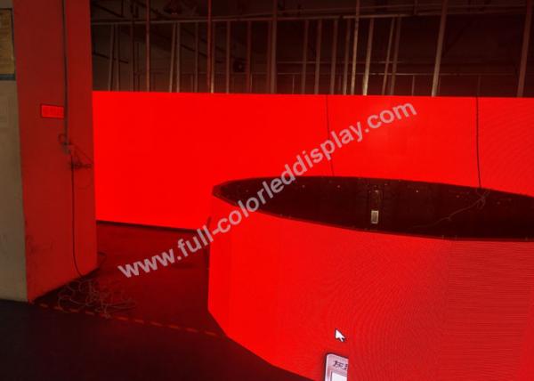 P3.91 arco alugado interno flexível exposição conduzida, vário tamanho conduzido redondo da tela