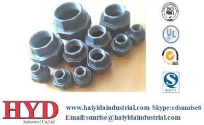 UL union black malleable iron pipe fitting cast iron UL factory